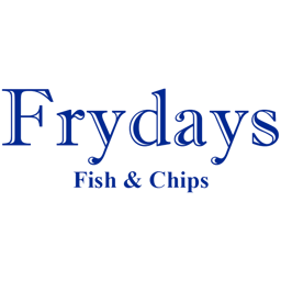 Frydays Fish & Chips logo.